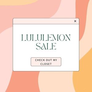 LULULEMON SALE